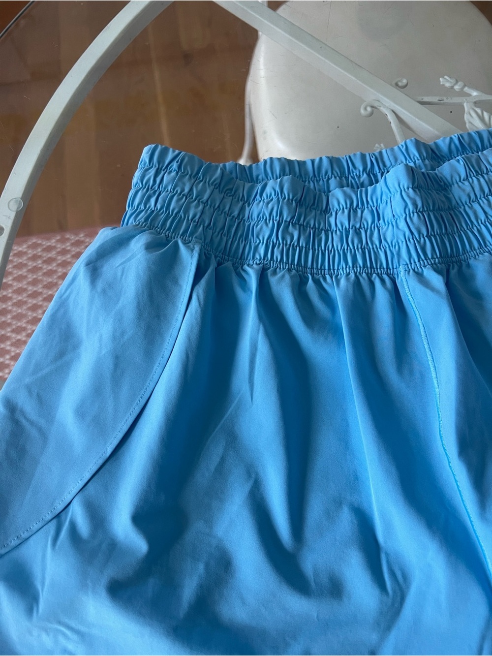 OFFLINE By Aerie High Waisted 3" Butterfly Hem Hot Stuff Short